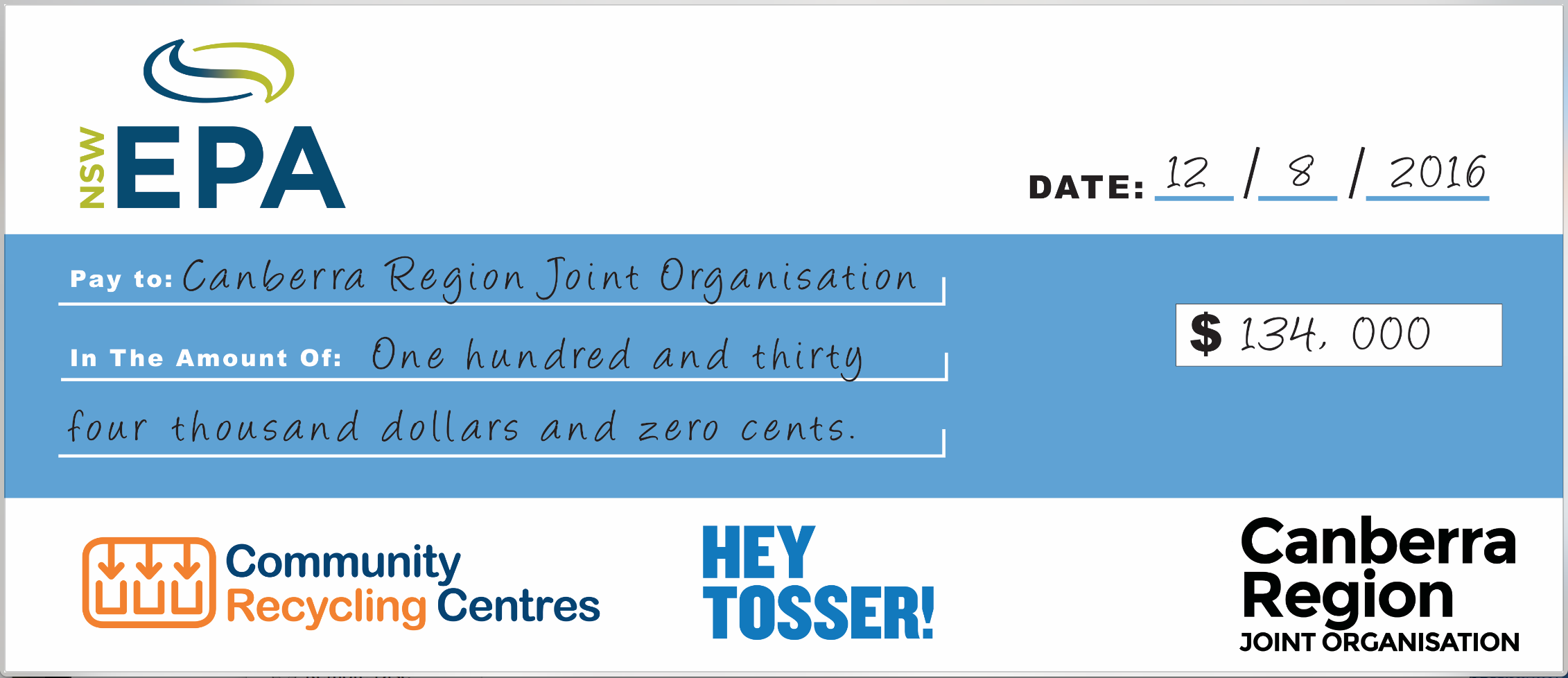 Novelty Cheque