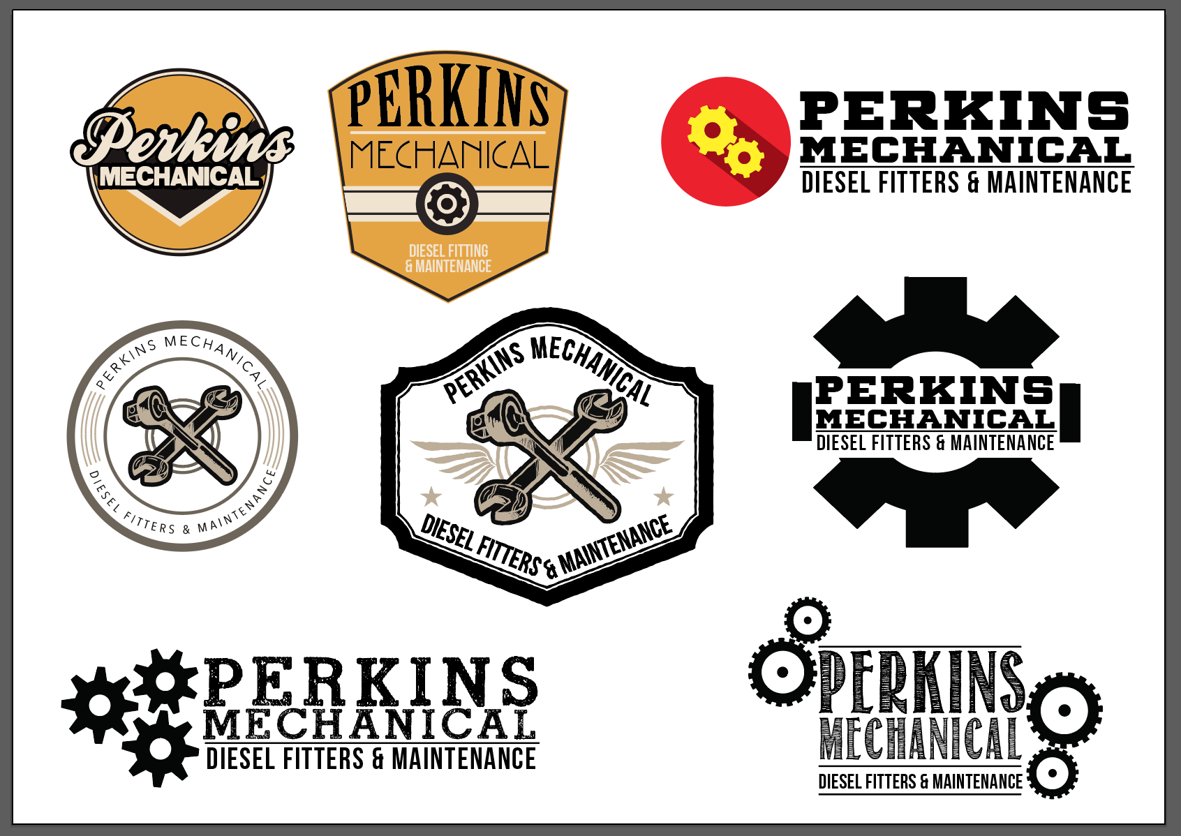 Logo Variations no brief
