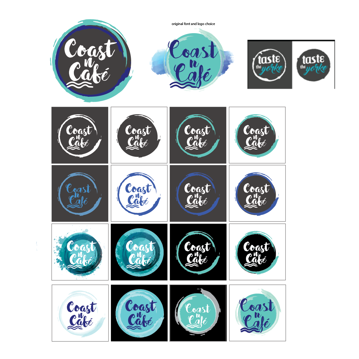 Logo Variation Progression