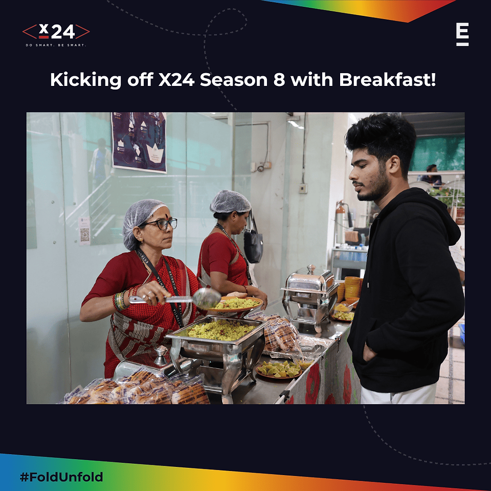 Kicking off with Breakfast! 