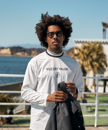 MULTI COLOR MOCK LONG SLEEVE TEE | VUZZRYVALDR