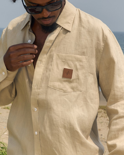 PURE LINEN SHIRT | VUZZRYVALDR