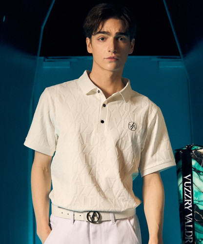 JACQUARD POLO Shirt | VUZZRYVALDR