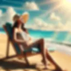 Once you've achieved a base tan, it'll be much easier for you on vacation to bask in the glow.