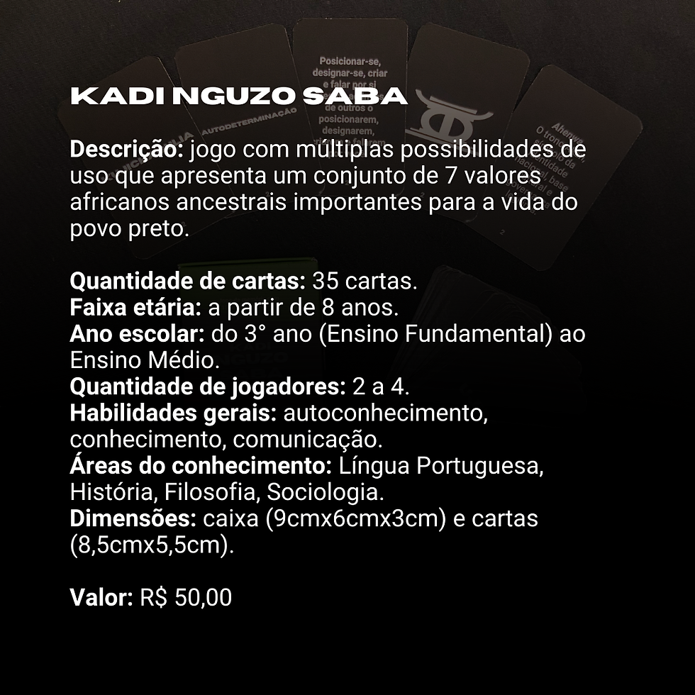 Miniatura: Kadi Nguzo Saba