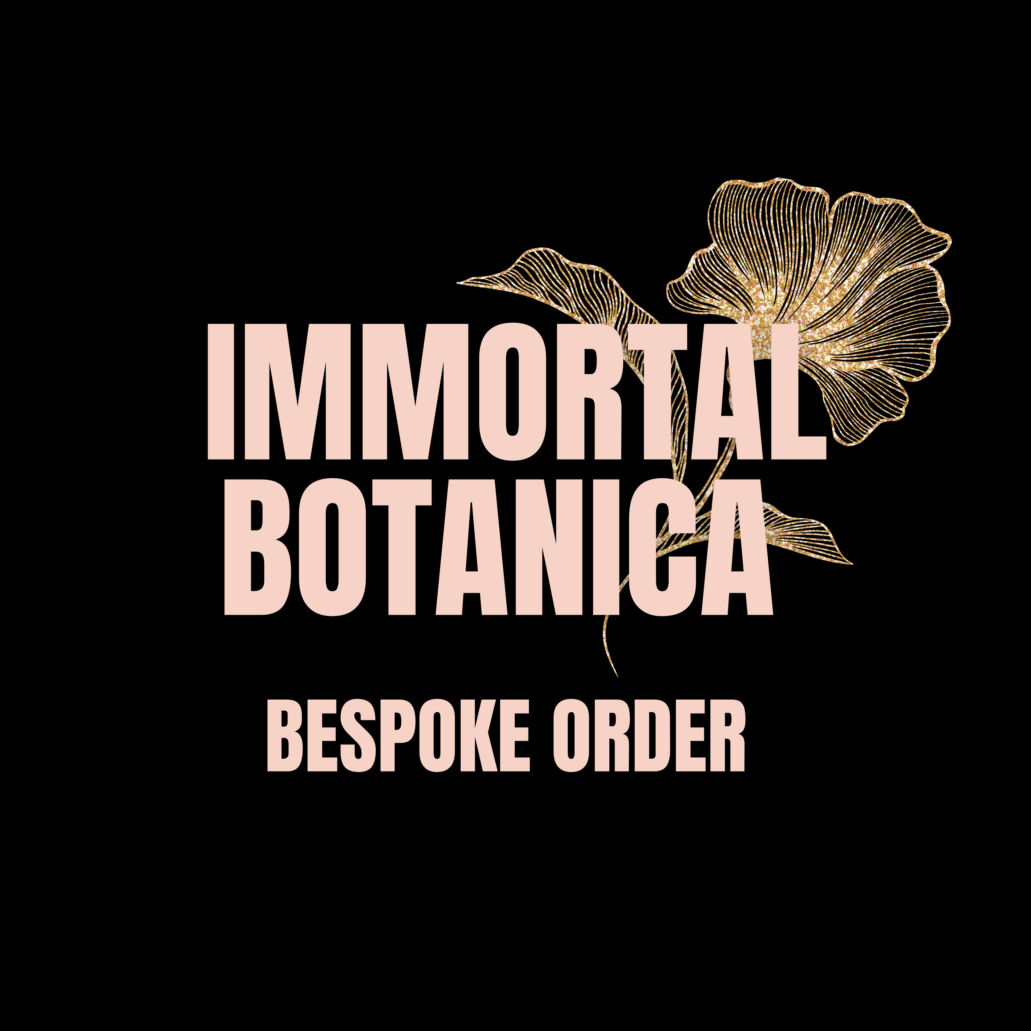 Bespoke florals designed for your space by Cassandra from £100