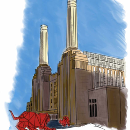 Battersea Power Station illustration