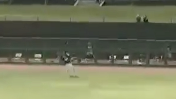 Dodgers Prospect Hits Home Run Off Outfielder's Head
