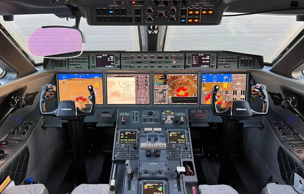 Gulfstream G650ER Cockpit