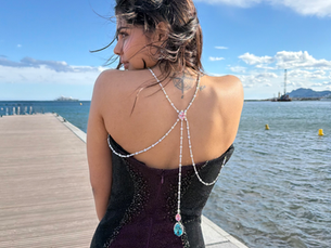 Kalyan Jewellers reimagined the lariat as a back jewel at Cannes 2026. The result blurred the line between couture and high jewelry.