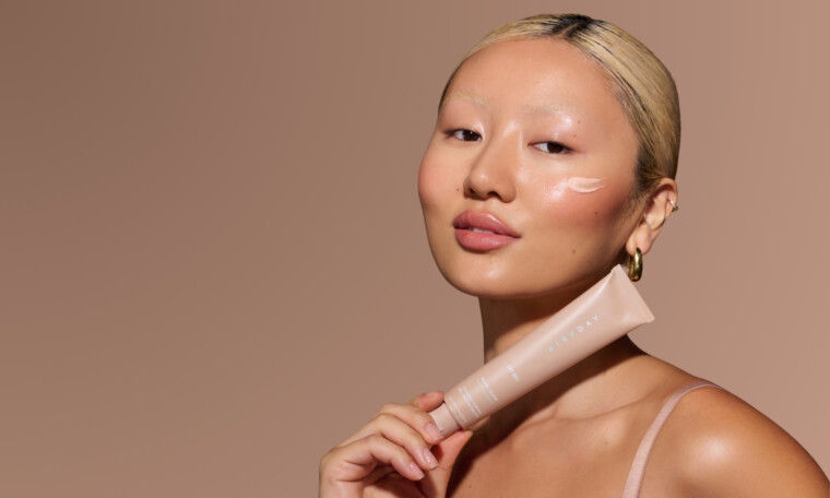 Airyday SPF 50 Skinscreen range UK launch" / "Airyday founder Frances van der Velden sunscreen brand