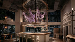 Aster, Shanghai: RooMoo Design Studio Builds a Restaurant Around the Geometry of a Flower