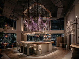 Aster, Shanghai: RooMoo Design Studio Builds a Restaurant Around the Geometry of a Flower
