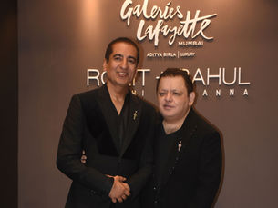 Rohit Gandhi + Rahul Khanna Noir Botanica presentation at Galeries Lafayette Mumbai