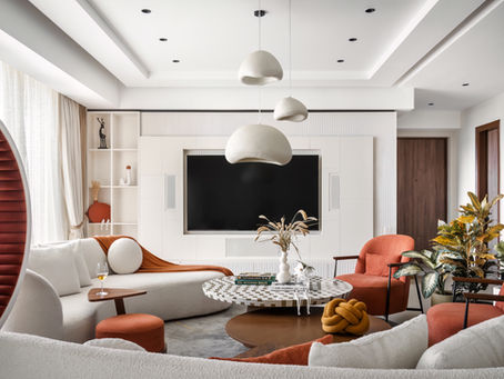 The Orange Dot: A Gurugram Apartment Proves That Calm Doesn’t Have to Be Quiet