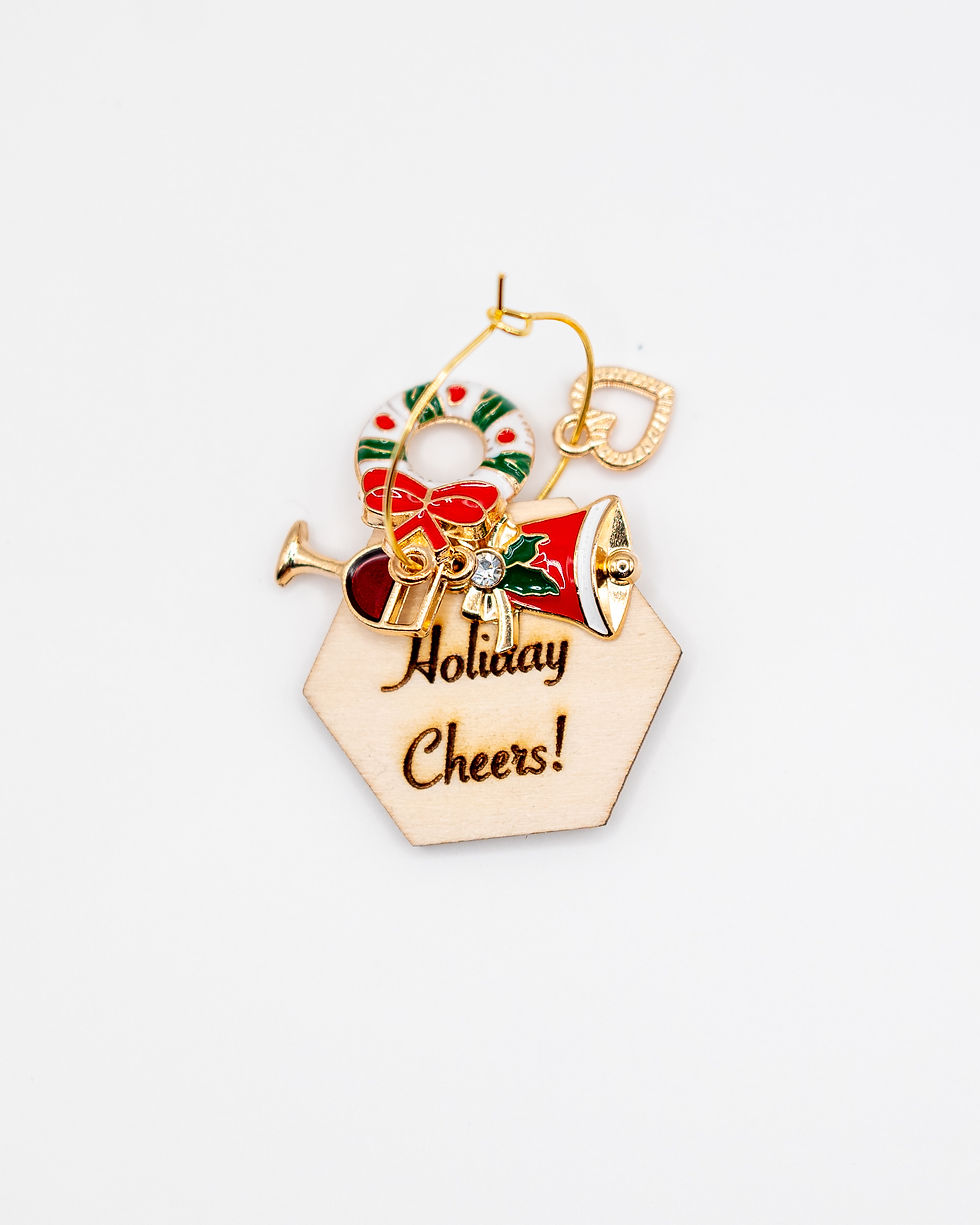 Thumbnail: "Not Just Wine" Wine Charm