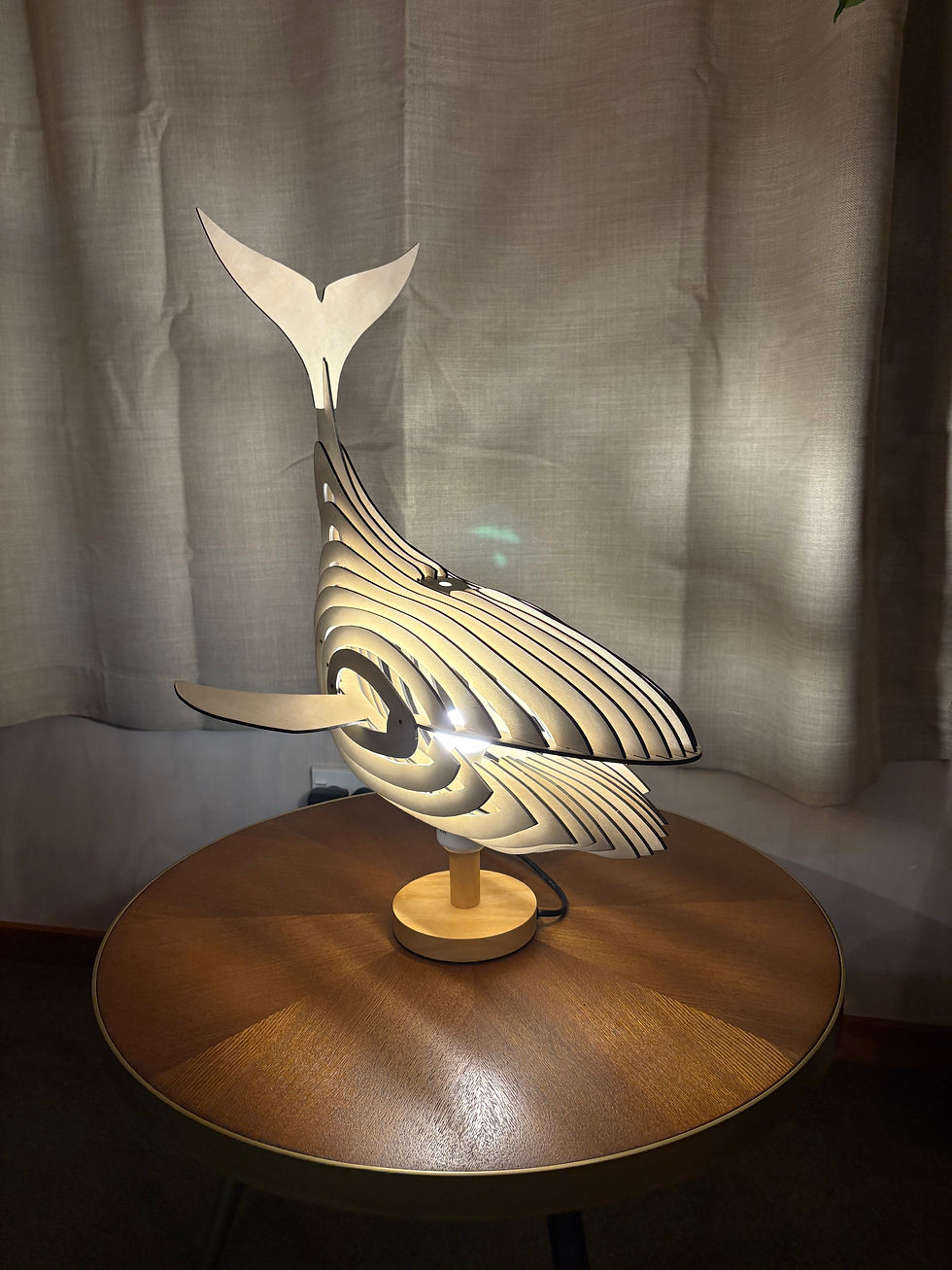 Thumbnail: Retro Whale Table Lamp
