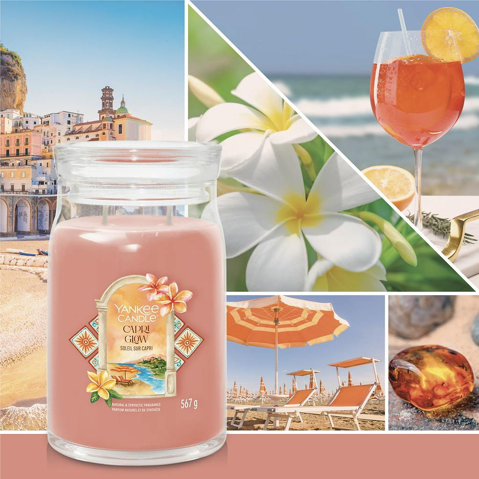 縮圖：Grande Jarre Capri Glow / Soleil sur Capri Yankee Candle 
