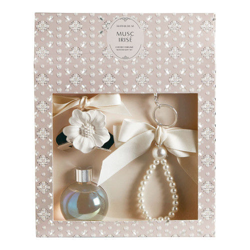 Coffret Diffuseur de Parfum d'Ambiance Fête Nacrée - Musc Irisé Mathilde M