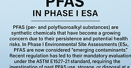 PFAS in Phase I ESA
