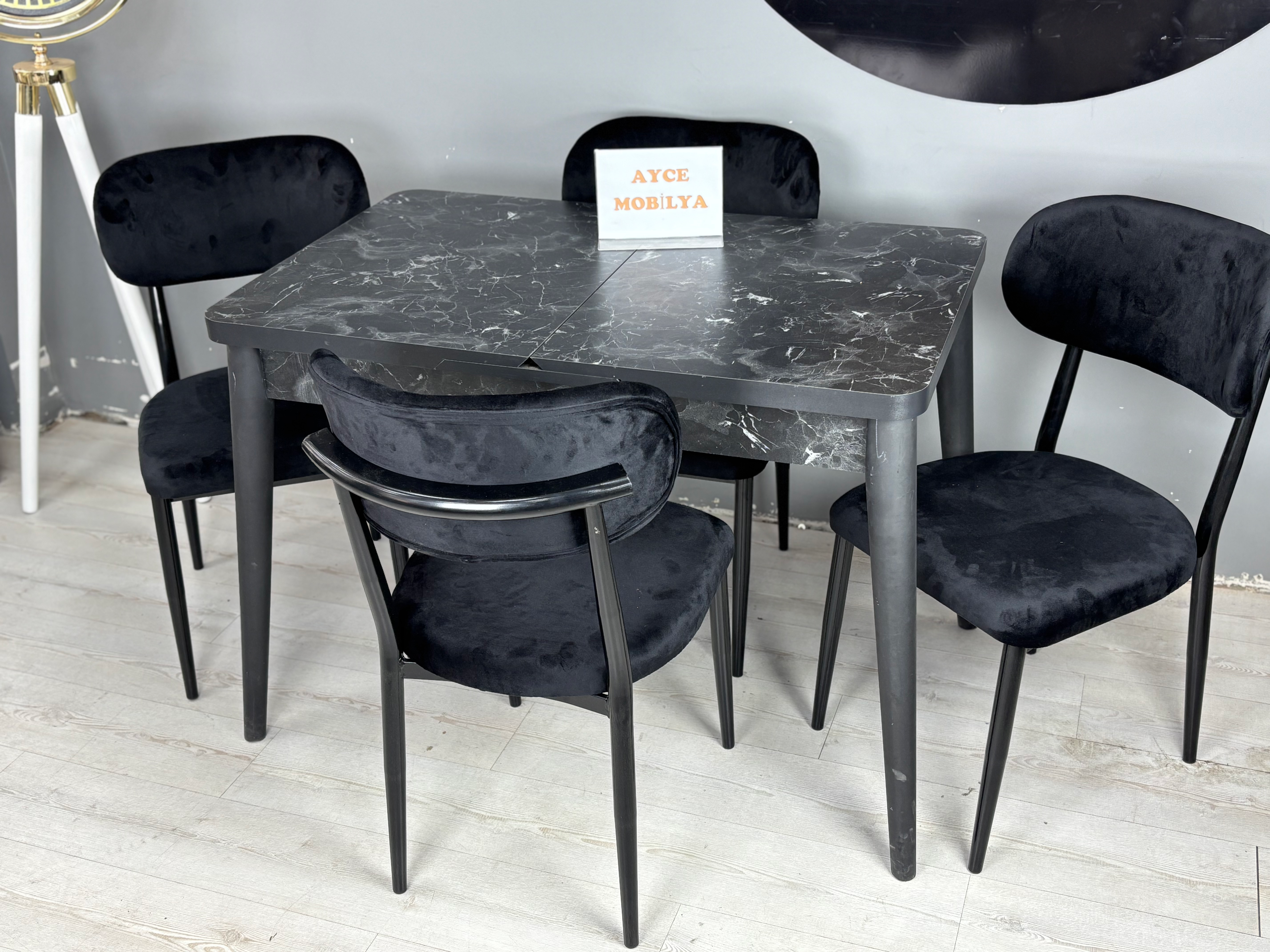 Açılabilir Kelebek Masa (Düz Kenar)