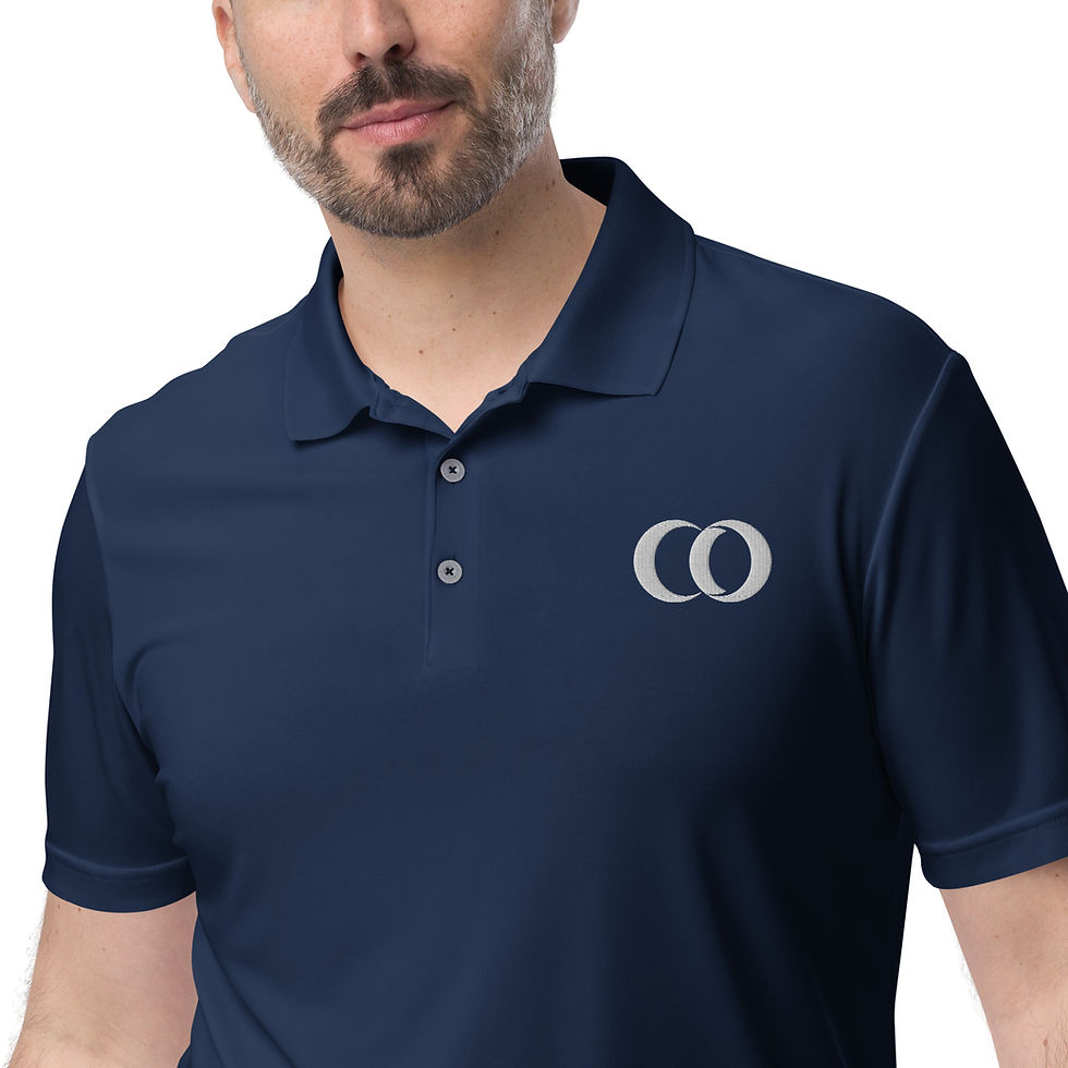 Thumbnail: Adidas performance polo shirt (white logo)