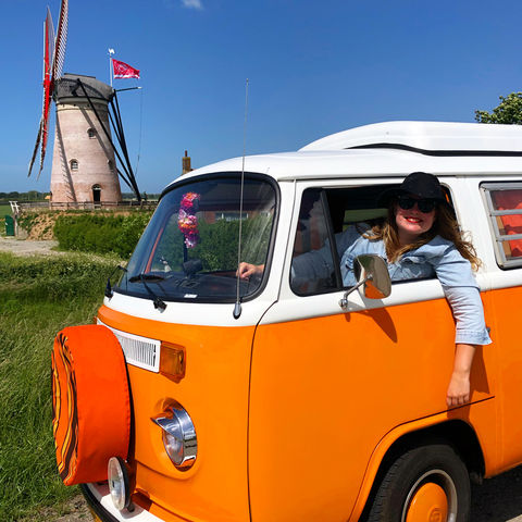 Fotoblog: Met vrolijk Volkswagenbusje op pad in Zeeland