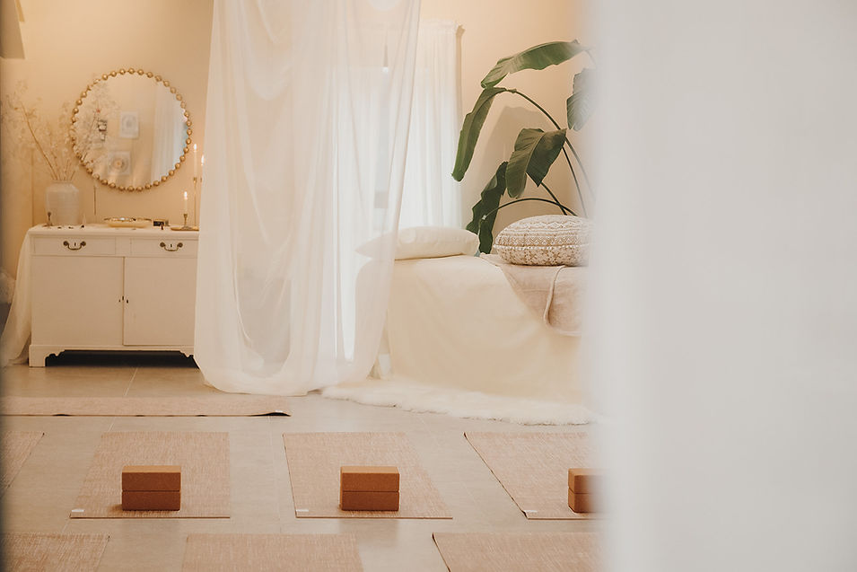 Calm yoga and healing space in Shrewsbury