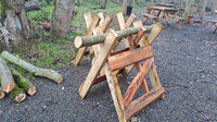 Seasonal maintenance work at Wellness Woodlands
