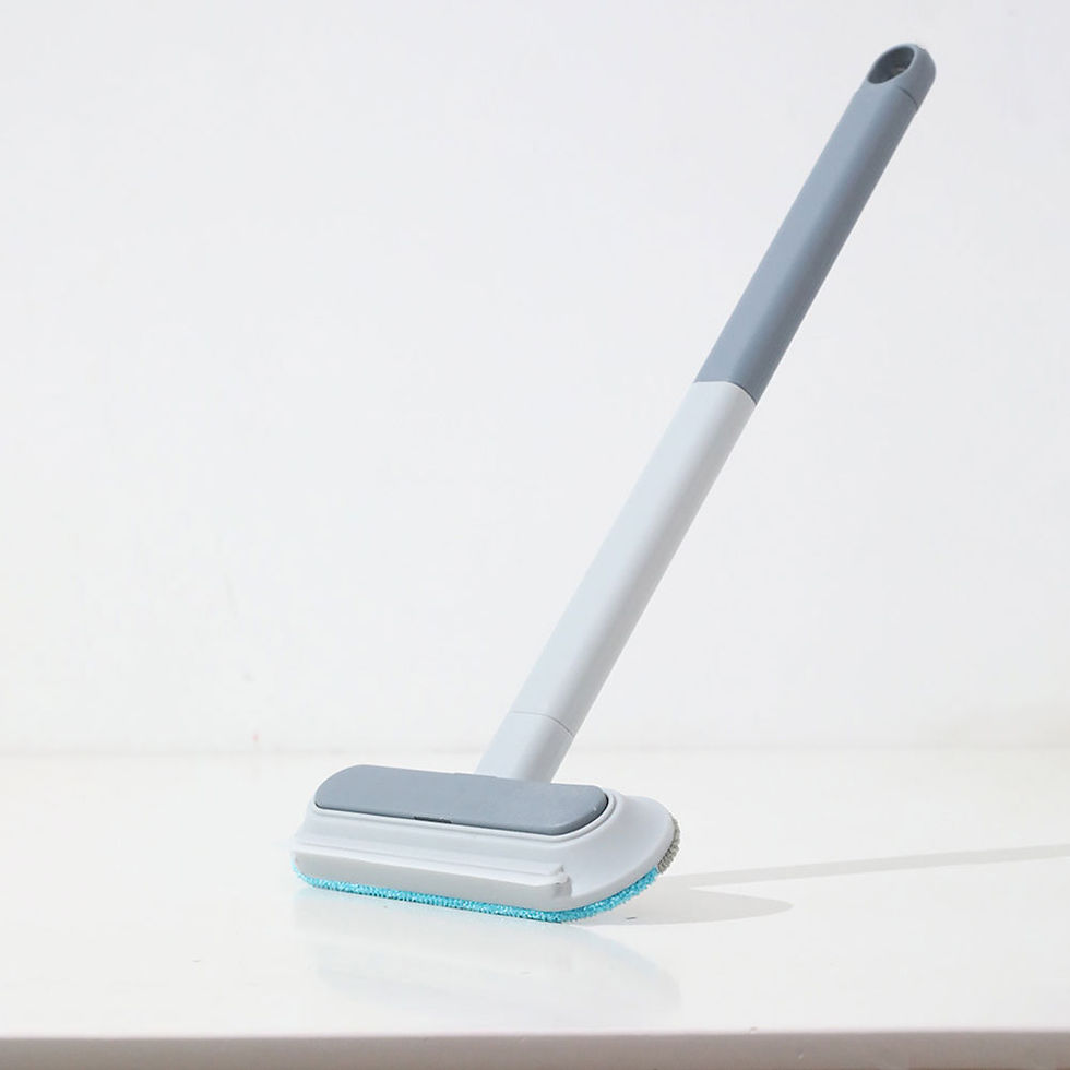 Thumbnail: 3 in 1 Pet Hair Remover Brush Long Handle Window Cleaning Brush Pet Fur Cleaning