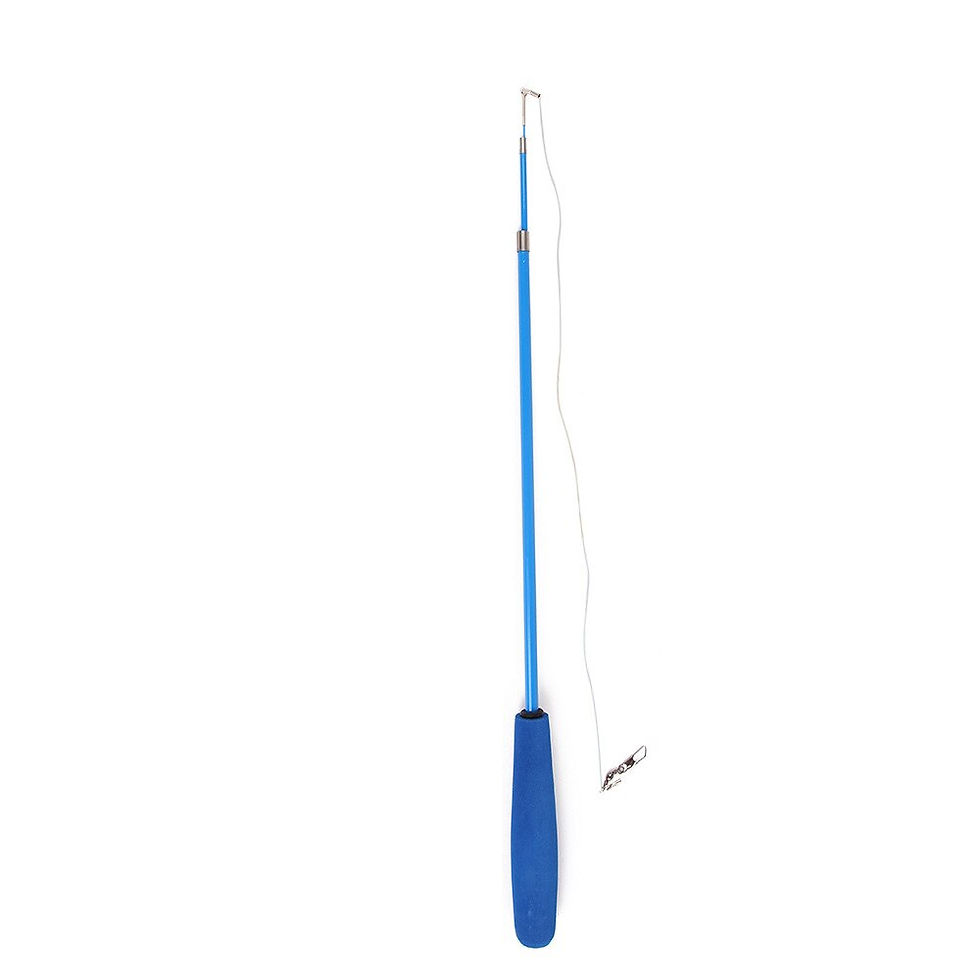 Thumbnail: 11pcs Replacement Cat Feather Toy Set Feather Replacement Head Retractable Cat S