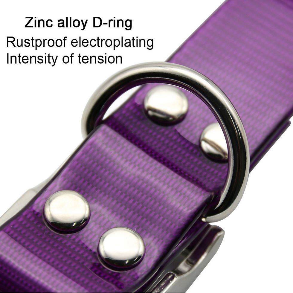 Thumbnail: New Fashion Pet Dog Collar High Quality TPU + Nylon Waterproof Deodorant Resista