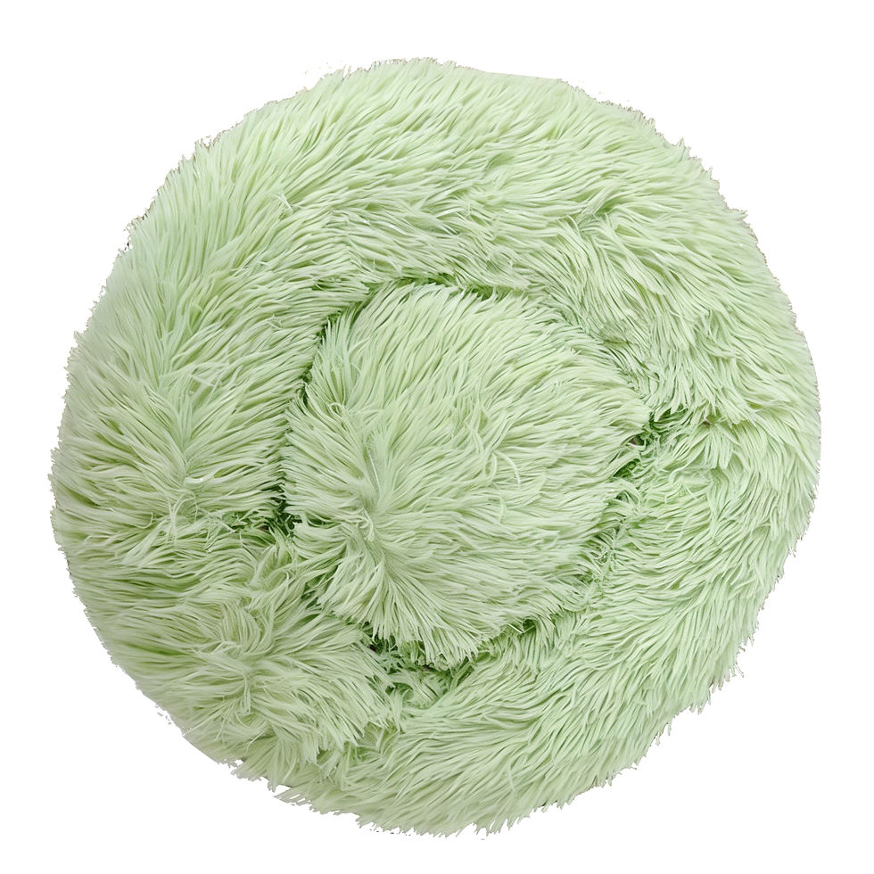 Thumbnail: Round Dog Bed Winter Warm Cat Bed Plush Basket for Dog Washable Pet Bed for Smal