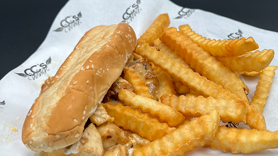 Philly Chicken Cheese Combo