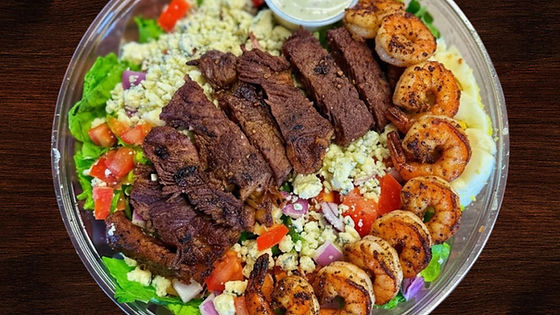 Steak & Shrimp Salad