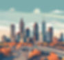Bright and sunny Atlanta, Georgia skyline using light & aesthetic colors.jpg