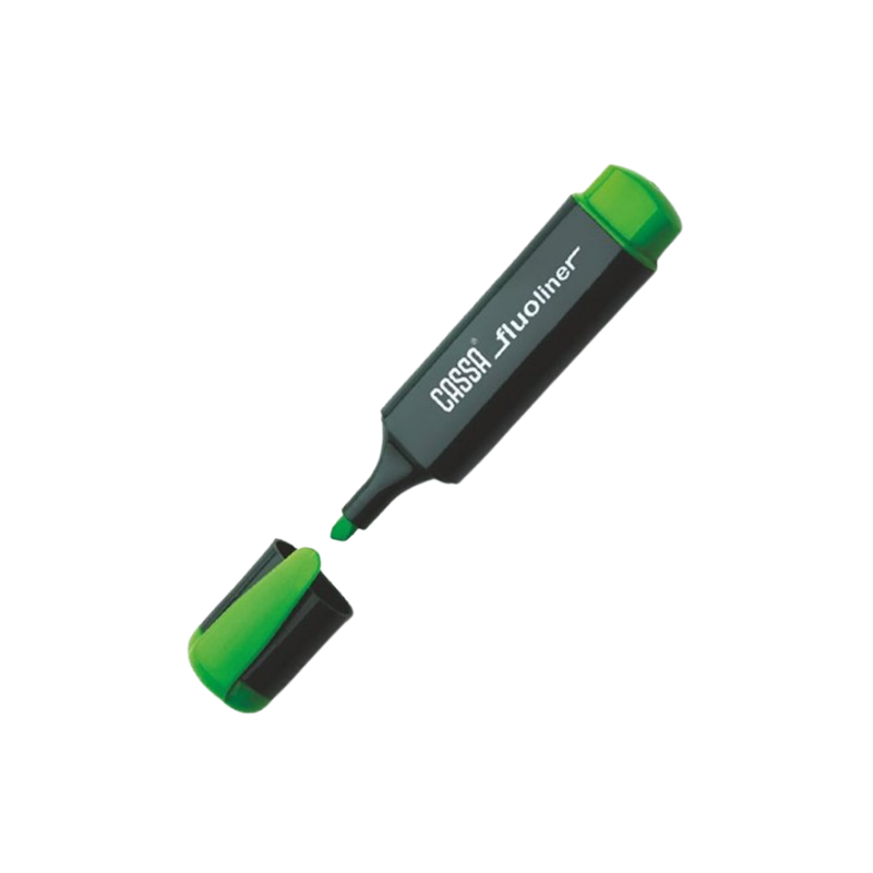 Cassa Fluo Liner Fosforlu Kalem Yeşil 8720