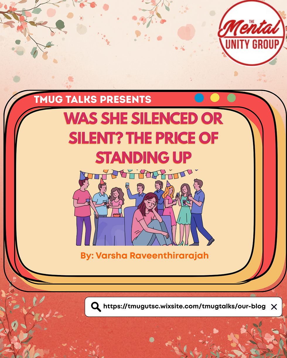 Was She Silenced or Silent? Exploring Issues Women of Colour Face When Speaking Up