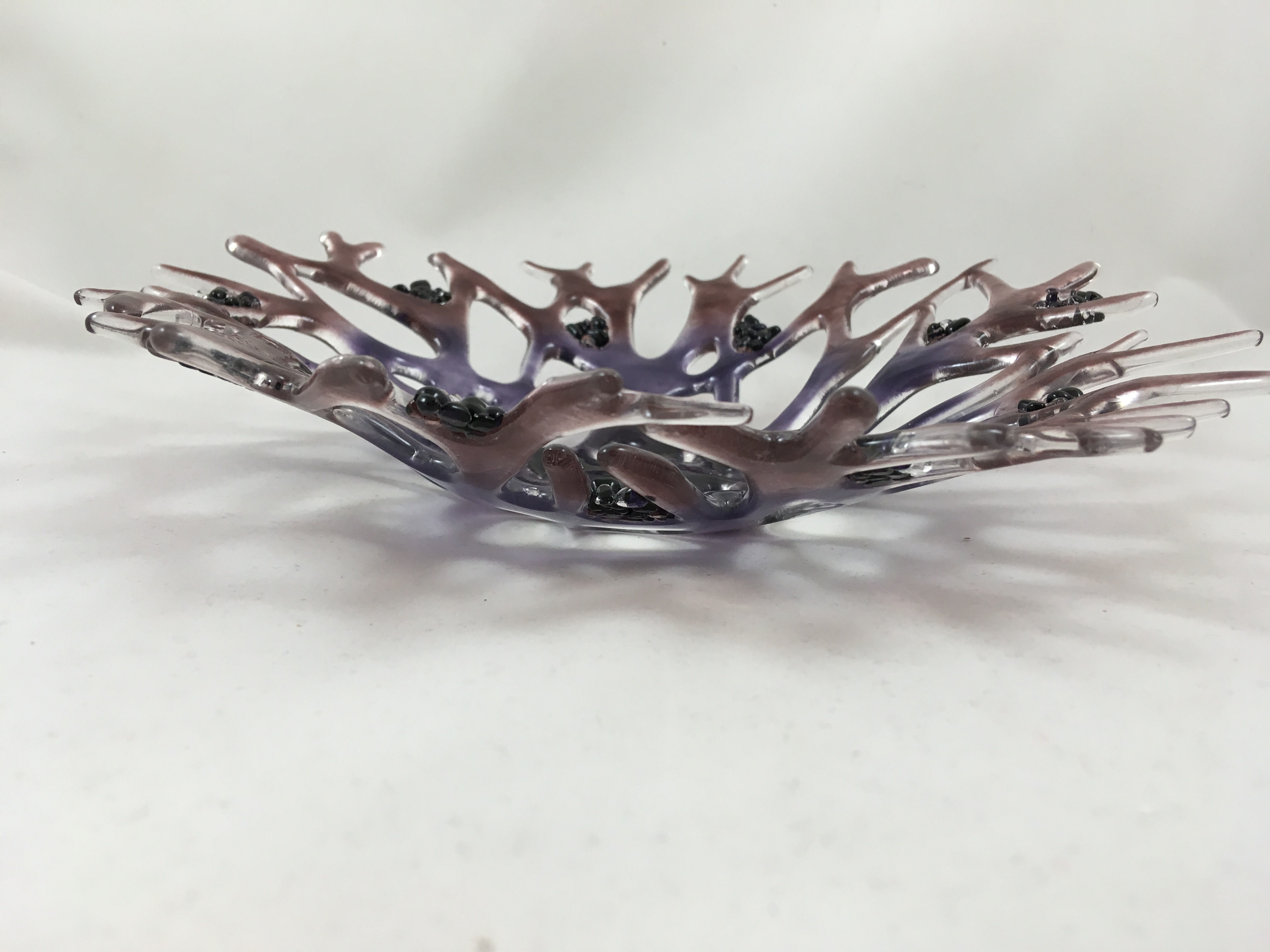 Shades of Purple Coral Bowl
