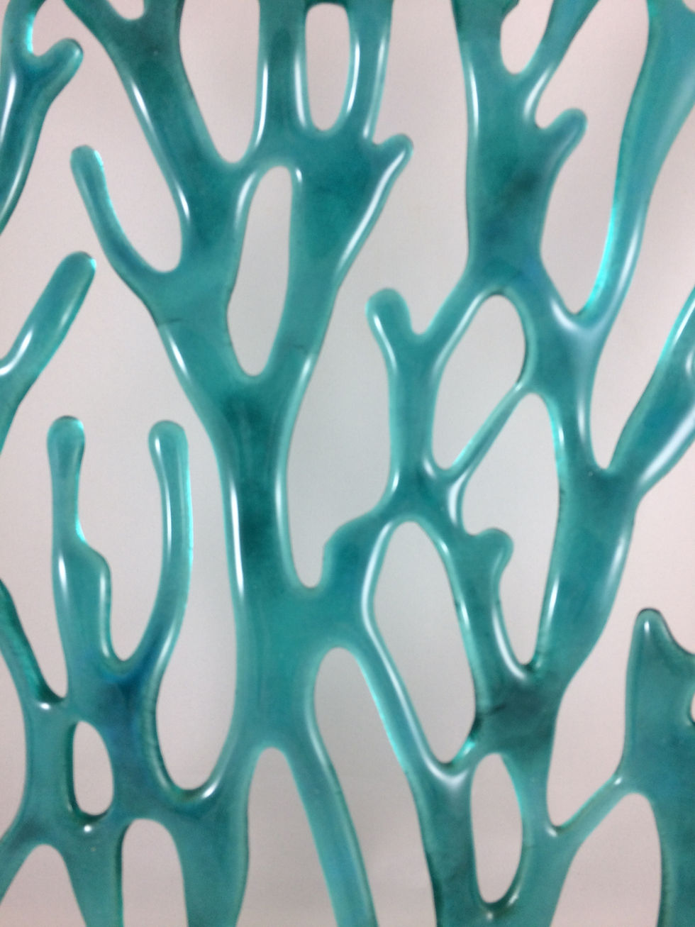 Thumbnail: Turquoise sea grass sculpture