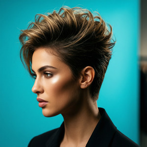 Vibrant Hair Styling