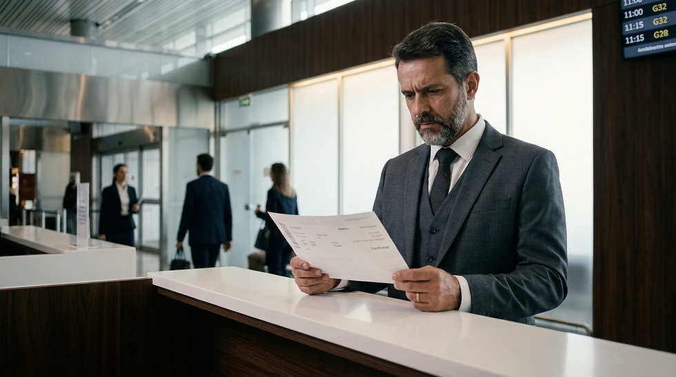 Cena corporativa cinematográfica ultra realista em formato horizontal. Empresário brasilei