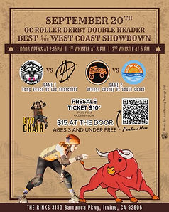OC Roller Derby Double Header
