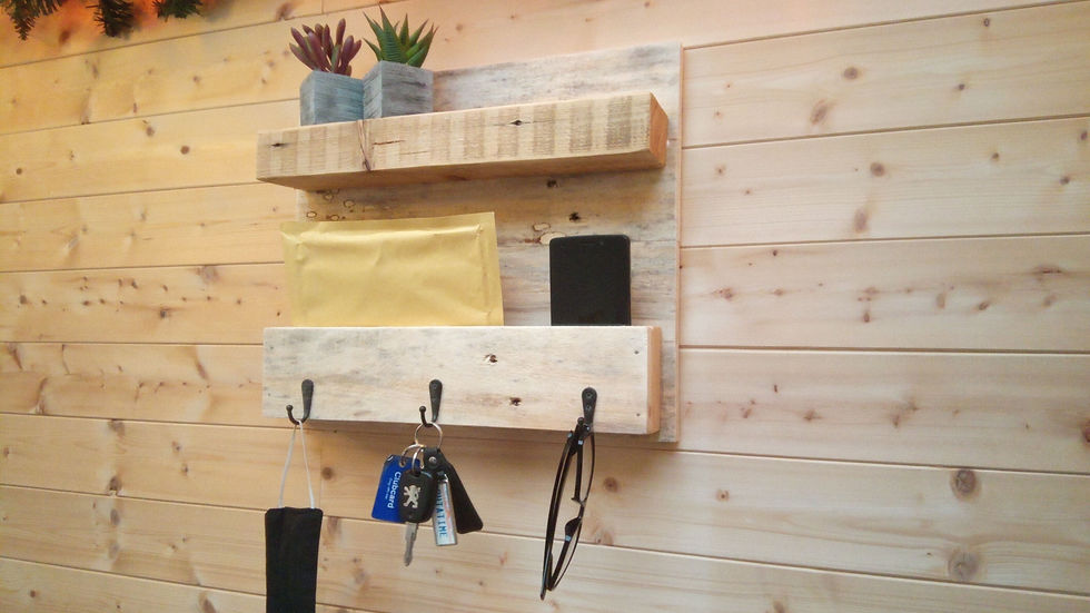 Thumbnail: Letter Rack - Reclaimed Wood