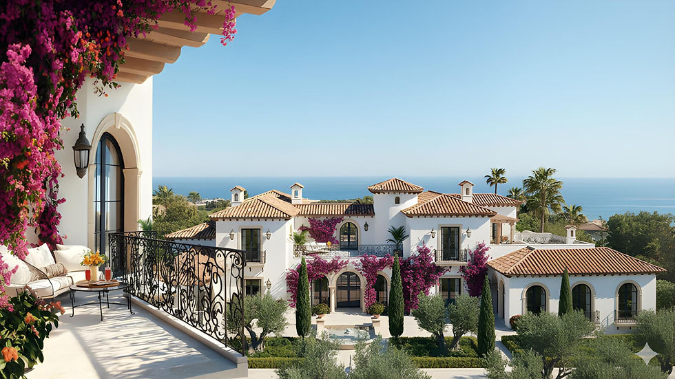 Vista de un diseño arquitectónico Aldaluz