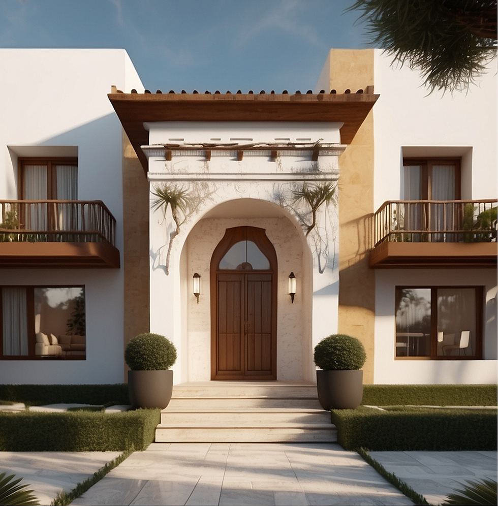 Villa Andaluza al sol del Caribe