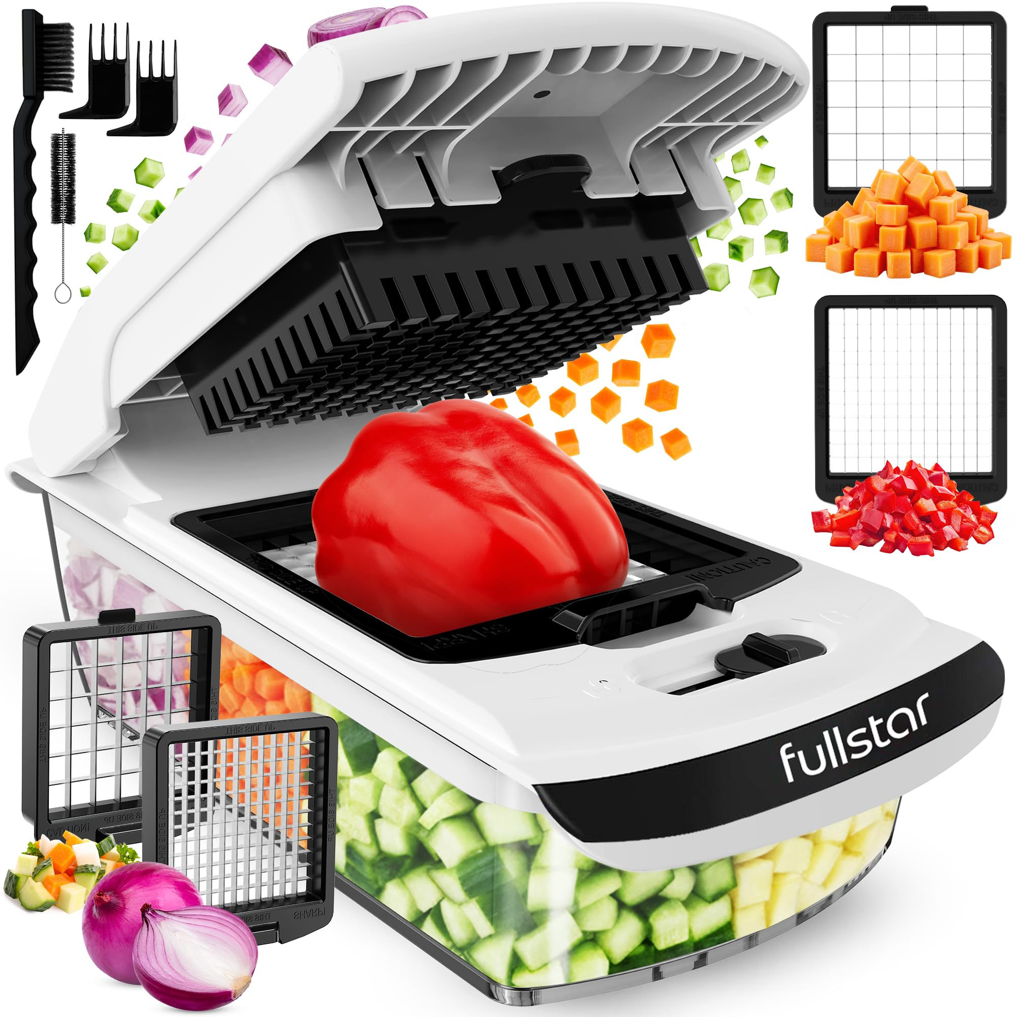 Fullstar The Original Pro Chopper - Vegetable Chopper and Dicer, Food Chopper...