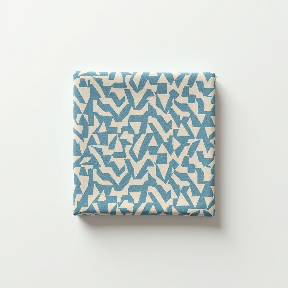 Geometric Print Backing