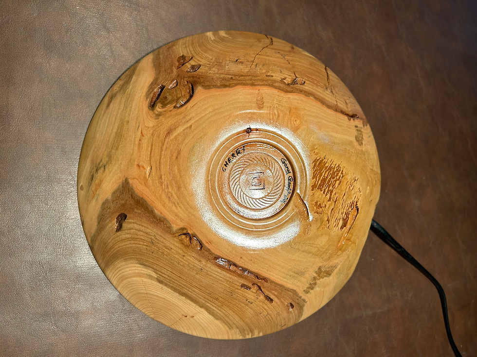 Thumbnail: Cherry wood Bowl