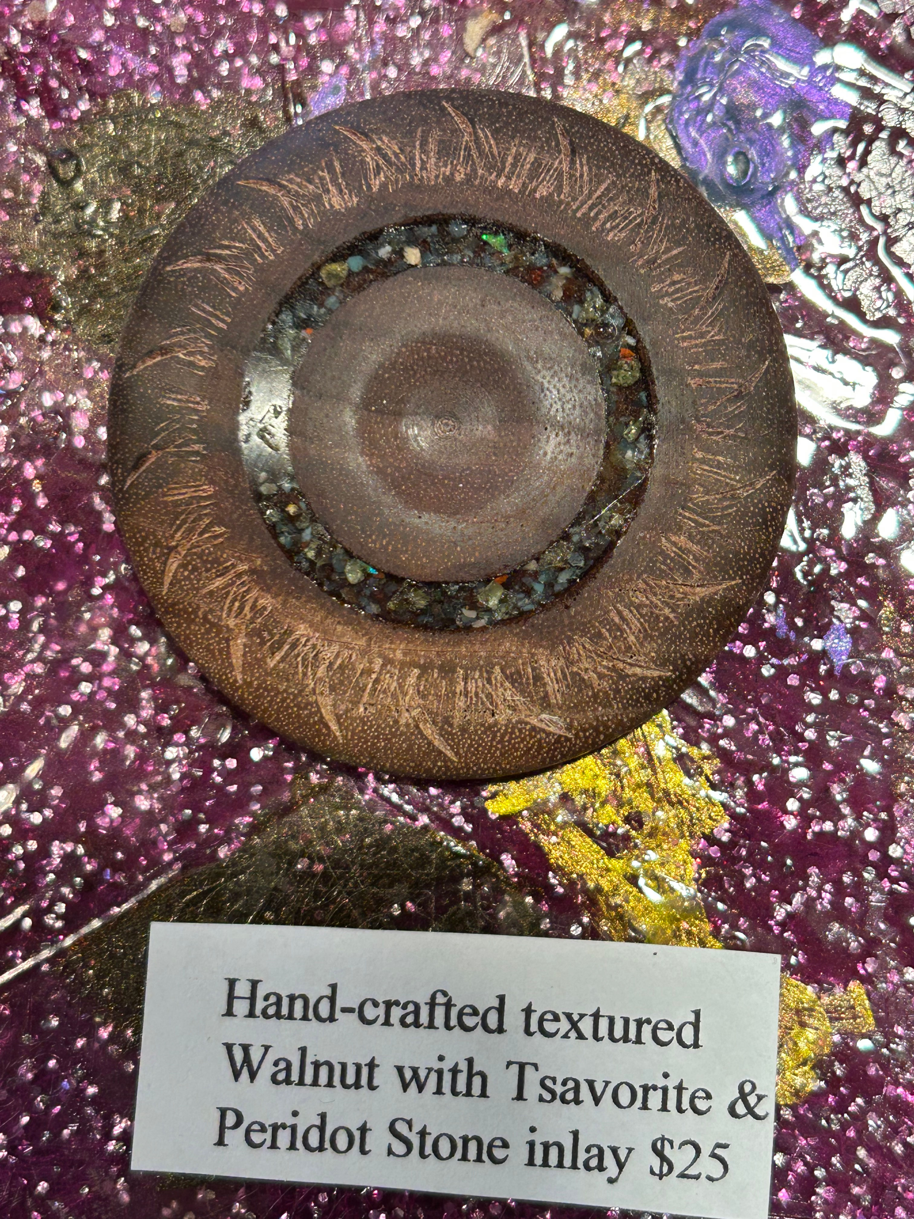 Pendant - Tsavorite & Peridot Stone